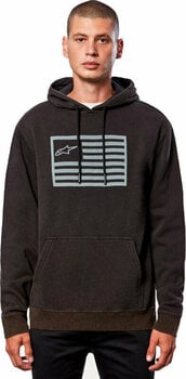 Sweatshirt Alpinestars Artifact Hoodie Black XL Sweatshirt - 2