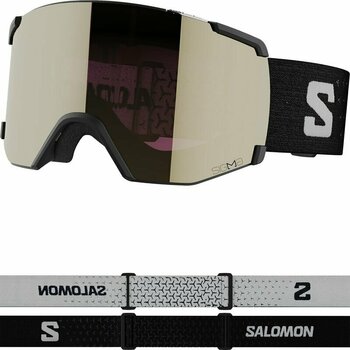 Goggles Σκι Salomon S/View Sigma Black/Sigma Black Gold Goggles Σκι - 2