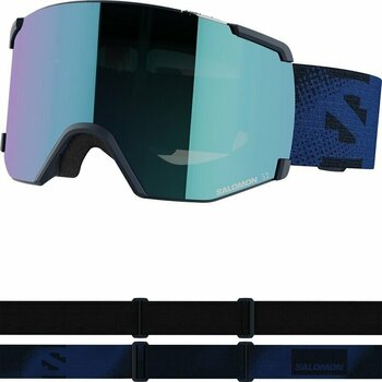 Óculos de esqui Salomon S/View ML Dress Blue/ML Mid Blue Óculos de esqui - 2