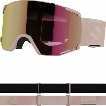 Smučarska očala Salomon S/View ML Tropical Peach/ML Ruby Smučarska očala - 2