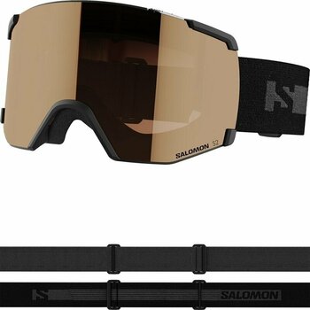 Gafas de esquí Salomon S/View Flash Black/Flash Tonic Orange Gafas de esquí - 2