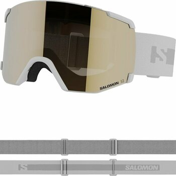 Skibriller Salomon S/View Flash White/Flash Gold Skibriller - 2