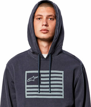 Sweatshirt Alpinestars Artifact Hoodie Navy L Sweatshirt - 4