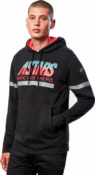 Sweatshirt Alpinestars Club Hoodie Black L Sweatshirt - 2