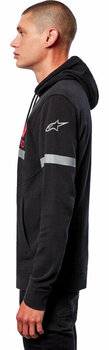 Sweatshirt Alpinestars Club Hoodie Black L Sweatshirt - 3