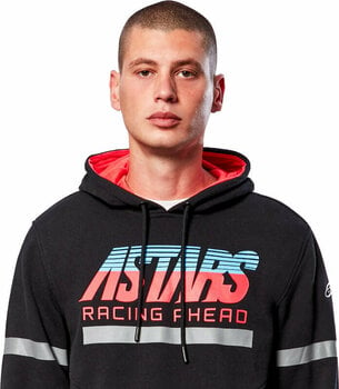 Sweatshirt Alpinestars Club Hoodie Black L Sweatshirt - 5