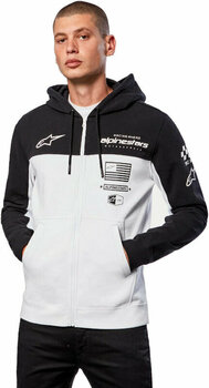 Sweatshirt Alpinestars H Block Hoodie Black/White XL Sweatshirt - 3