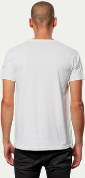 Tee Shirt Alpinestars Heritage Logo Tee White/Sand L Tee Shirt - 3