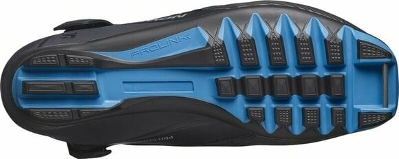 Chaussures de ski fond Salomon Pro Combi SC Navy/Black/Process Blue 8 - 5
