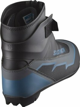 Bežecké lyžiarske topánky Salomon Escape Plus Black/Castlerock/Blue Ashes 8 Bežecké lyžiarske topánky - 2