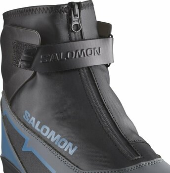 Bežecké lyžiarske topánky Salomon Escape Plus Black/Castlerock/Blue Ashes 8 Bežecké lyžiarske topánky - 4
