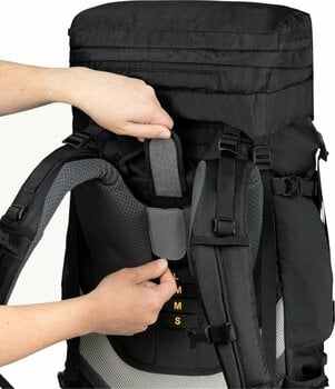 Outdoor Backpack Jack Wolfskin Denali 65+10 Men Black Outdoor Backpack - 3