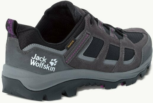 Womens Outdoor Shoes Jack Wolfskin Vojo 3 Texapore Low W Dark Steel/Purple 39 Womens Outdoor Shoes - 3