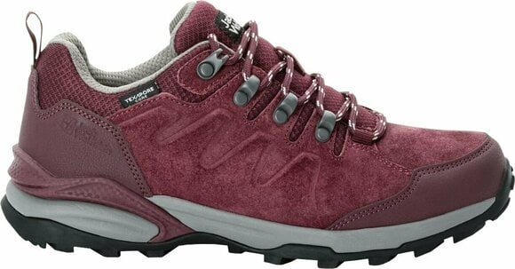 Womens Outdoor Shoes Jack Wolfskin Refugio Texapore Low W Dark Maroon 36 Womens Outdoor Shoes - 2