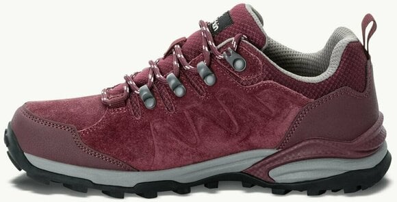 Womens Outdoor Shoes Jack Wolfskin Refugio Texapore Low W Dark Maroon 36 Womens Outdoor Shoes - 4