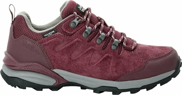 Womens Outdoor Shoes Jack Wolfskin Refugio Texapore Low W Dark Maroon 38 Womens Outdoor Shoes - 2