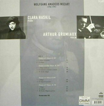 Vinylplade W.A. Mozart Sonatas For Piano & Violin (LP) - 2