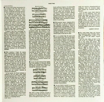 LP deska J. S. Bach Goldberg Variations 1955 (LP) - 6