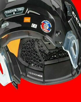 Capacete de hóquei CCM HP Tacks 720 Preto M Capacete de hóquei - 7