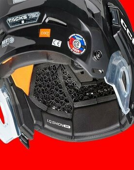 Hockey Helmet CCM HTC Tacks 720 Black L Hockey Helmet - 8