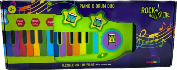 Keyboard dla dzieci Mukikim Rock Roll It Piano Junior - 4