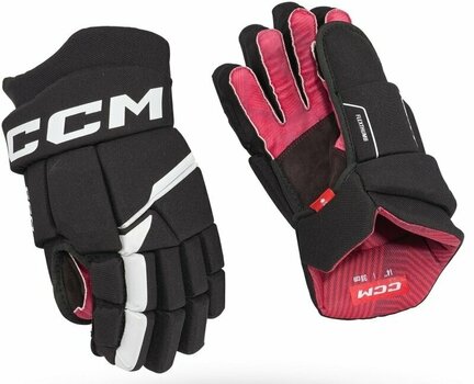 Hokejové rukavice CCM Next 23 12'' Black/White Hokejové rukavice - 3