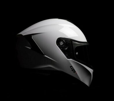 Helm CMS GP4 Plain ECE 22.06 Artic White L Helm - 3