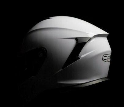Helm CMS GP4 Plain ECE 22.06 Artic White L Helm - 6