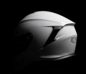 Capacete CMS GP4 Plain ECE 22.06 Artic White - 5