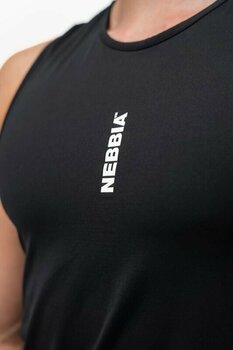 T-shirt de fitness Nebbia Active Tank Top Dynamic Black 2XL T-shirt de fitness - 2