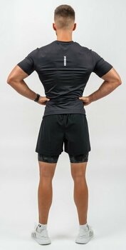 Fitness tričko Nebbia Short-Sleeve Sports T-Shirt Resistance Black XL Fitness tričko - 5