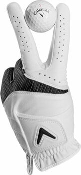 Gloves Callaway Weather Spann 2-Pack 23 Mens Golf Glove White LH XL - 5