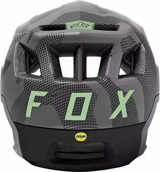 Bike Helmet FOX Dropframe Pro Camo Helmet Grey Camouflage S Bike Helmet - 4