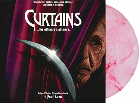 Vinyl Record Paul Zaza - Curtains (180g) (Blood & Ice Coloured) (LP) - 2