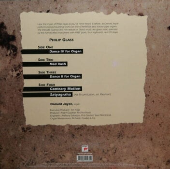 Vinyl Record Philipp Glass & Donald Joyce - Glass Organ Works (180g) (2 LP) - 4
