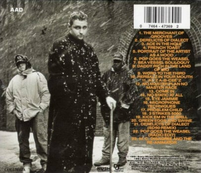Music CD 3rd Bass - Derelicts of Dialect (CD) - 3