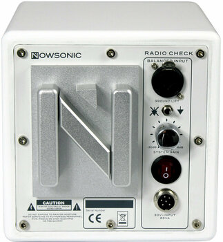 2-suuntainen aktiivinen studiomonitori Nowsonic RadioCheck - 4