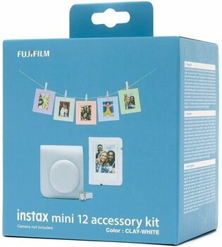Cas de l'appareil photo
 Fujifilm Instax Cas de l'appareil photo Mini 12 Accessory Kit White - 4