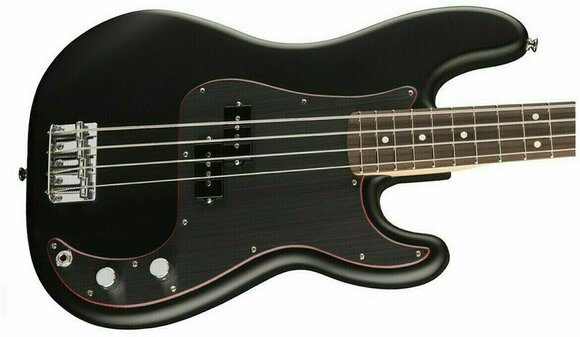 Basse électrique Fender Special Edition Precision Bass PF Noir - Satin Black - 4