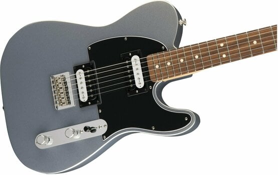 Electric guitar Fender Standard Telecaster HH PF Ghost Silver - 4