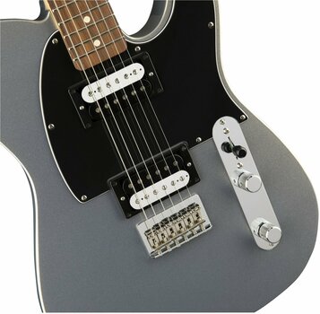 Elektrisk guitar Fender Standard Telecaster HH PF Ghost Silver - 5