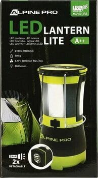 Flashlight Alpine Pro Lite Camping Lamp Black Flashlight - 4