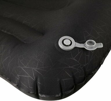 Matto, tyyny Alpine Pro Hugre Inflatable Pillow Black Pillow - 3