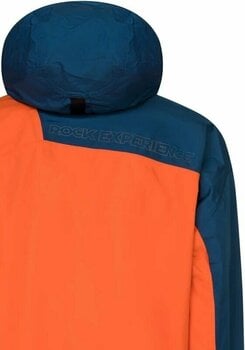 Outdorová bunda Rock Experience Mt Watkins 2.0 Hoodie Man Jacket Flame/Moroccan Blue L Outdorová bunda - 4