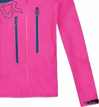 Outdoorjas Rock Experience Mt Watkins 2.0 Hoodie Woman Jacket Super Pink/Moroccan Blue S Outdoorjas - 5