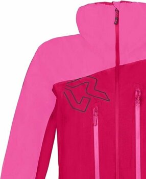 Outdorová bunda Rock Experience Mt Watkins 2.0 Hoodie Woman Jacket Cherries Jubilee/Super Pink S Outdorová bunda - 3