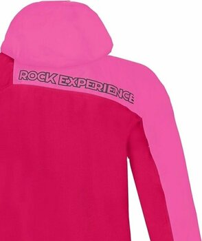 Outdorová bunda Rock Experience Mt Watkins 2.0 Hoodie Woman Jacket Cherries Jubilee/Super Pink M Outdorová bunda - 4