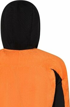 Sudadera con capucha para exteriores Rock Experience Blizzard Tech Hoodie Man Fleece Persimmon Orange/Caviar M Sudadera con capucha para exteriores - 4