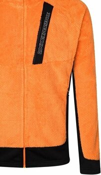 Casaco com capuz para exterior Rock Experience Blizzard Tech Hoodie Man Fleece Persimmon Orange/Caviar M Casaco com capuz para exterior - 5