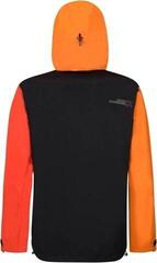 Kurtka outdoorowa Rock Experience Alaska Man Kurtka outdoorowa Caviar/Persimmon Orange/Cherry Tomato 2XL - 1